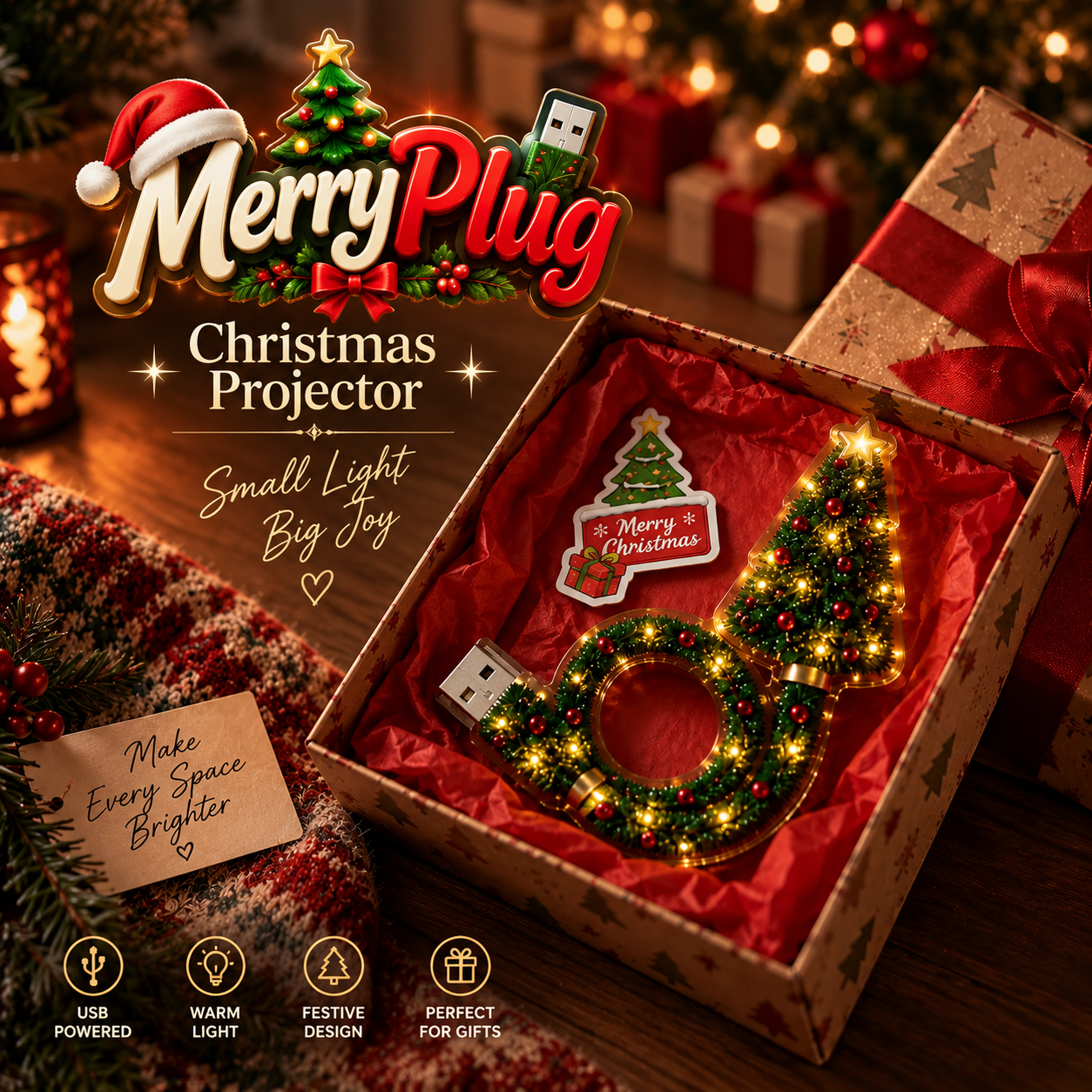MerryPlug Christmas projector 3