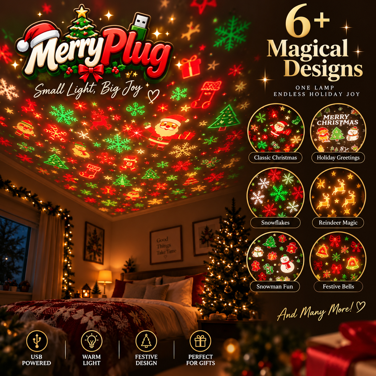 MerryPlug Christmas projector 4