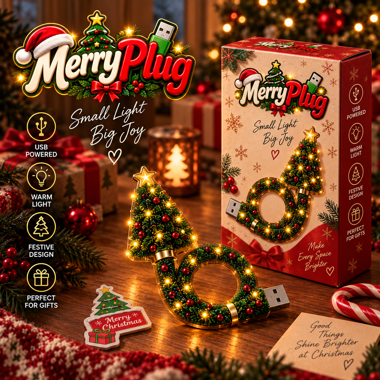 MerryPlug Christmas projector 2